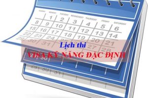[HOT] Lịch thi chính thức ngành khách sạn diện Visa Kỹ năng đặc định
