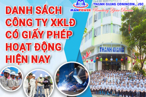 Công ty có giấy phép xuất khẩu lao động Nhật Bản của Bộ Lao Động