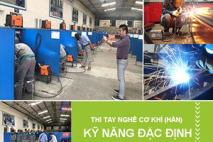 Ứng viên Thanh Giang thi tay nghề Hàn – Kỹ Năng Đặc Định