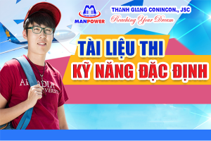 Tài liệu thi kỹ năng đặc định cập nhật 2024