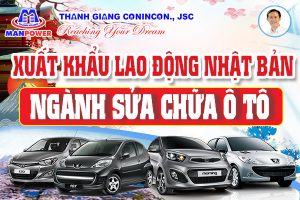 Xuất khẩu lao động Nhật Bản ngành sửa chữa ô tô