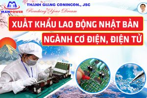 Xuất khẩu lao động Nhật Bản Ngành Cơ Điện – Điện Tử