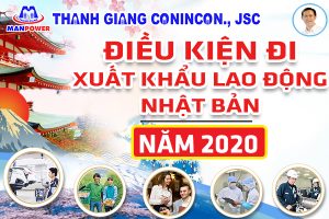 Điều kiện đi xuất khẩu lao động Nhật Bản năm 2020
