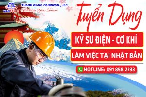 Tuyển dụng kỹ sư cơ điện Nhật Bản – Ngành HOT Lương CAO