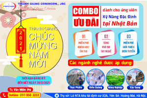 Tân xuân rộn ràng – Ngập tràn ưu đãi cùng XKLĐ Thanh Giang