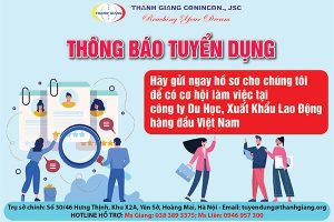 TUYỂN DỤNG NHÂN SỰ NỘI BỘ CÔNG TY