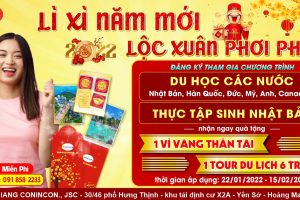 Chương trình “LÌ XÌ NĂM MỚI” – Tết đong đầy cùng Thanh Giang Conincon