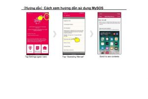Hướng dẫn sử dụng My SOS sau khi cách ly