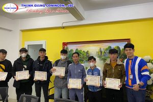 CHÚC MỪNG 7 BẠN HỌC VIÊN THỰC TẬP SINH ĐƠN CƠ KHÍ VÀ LẮP ĐẶT ĐƯỜNG ỐNG BAY SANG NHẬT TỐI NGÀY 7/12/2022