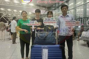 Thanh Giang tiễn 5 thực tập sinh xuất cảnh sang Nhật làm việc